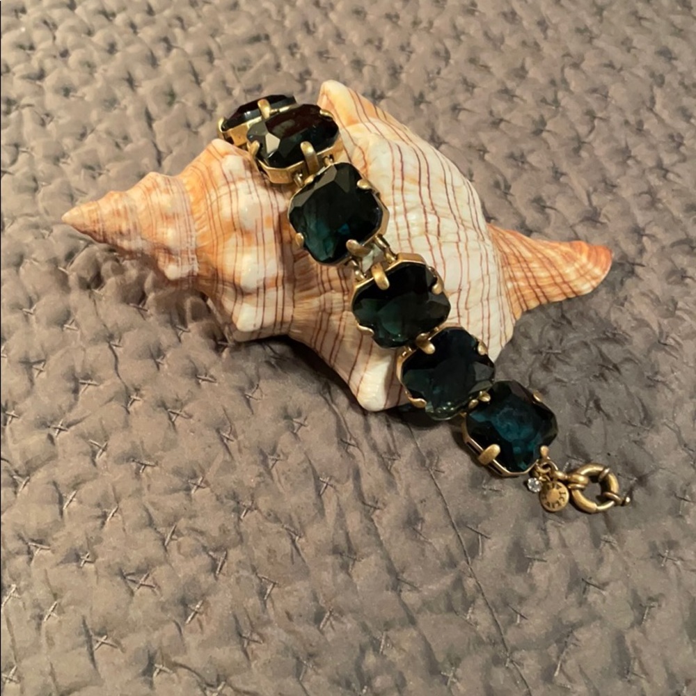 Ladies navy bracelet